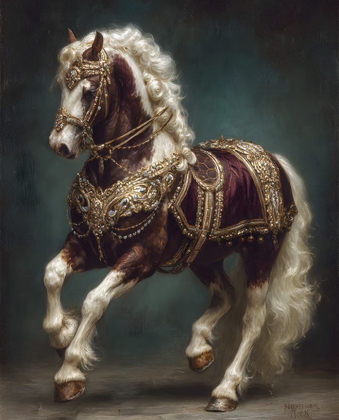 اسب سلطنتی سرخابی